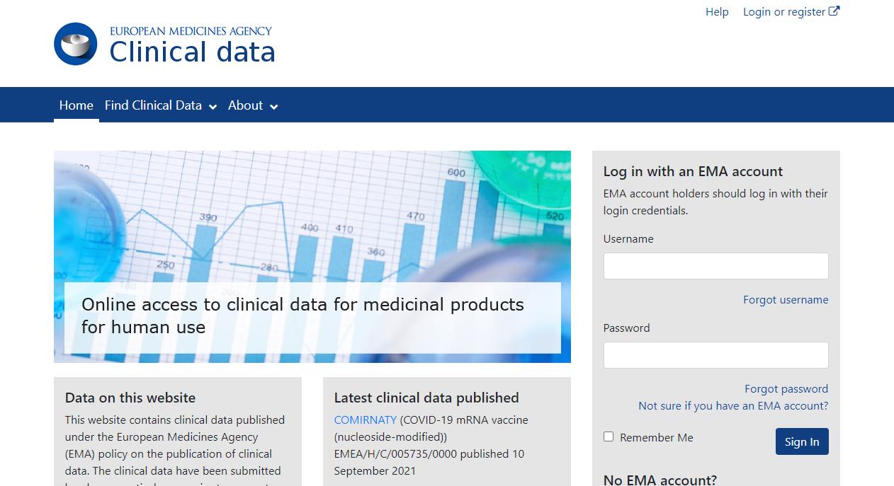 EMA clinical research