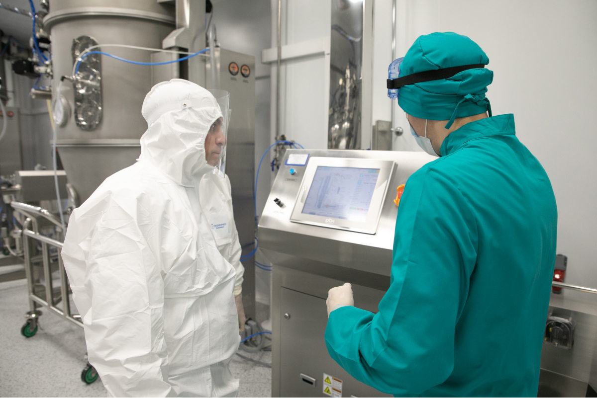 открытие нового высокотехнологичного таблеточного производства на заводе «Биохимик» ГК «Промомед»