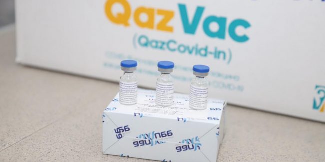 The COVID-19 vaccine QazVac is firstly registrated abroad