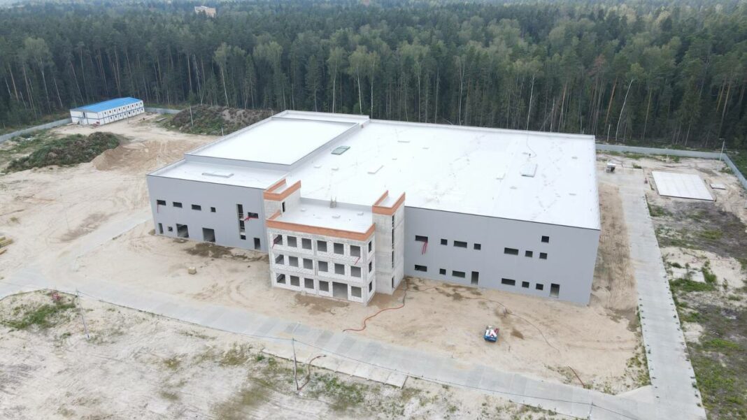 строительство завода в Черноголовке